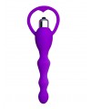 Chapelet anal violet vibrant - AOP-057PUR