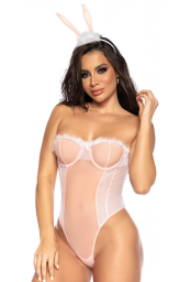 Déguisement lapin sexy avec serre tête - MAL60009ASHW