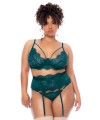 Ensemble 3 pièces grande taille vert - MAL8866XSEAG